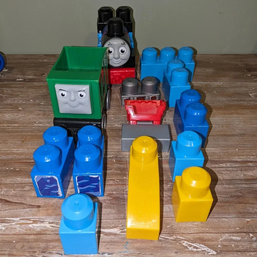 Mega Bloks Thomas & Friends Blue Mountain Team-Up **READ DESCRIPTION**